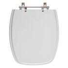 Assento Sanitário Laguna Cinza Para Vaso Hervy