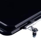 Assento Sanitário Laguna Preto Para Vaso Hervy