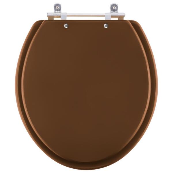 Assento Sanitário Laqueado Evolution Ocre Para Vaso Santamari