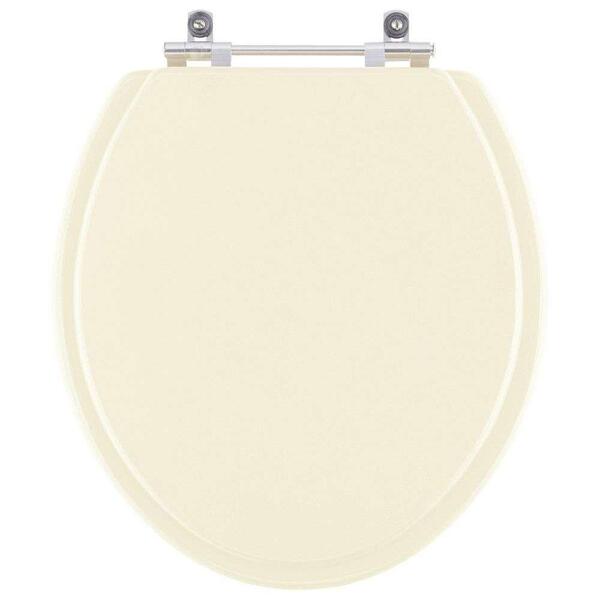 Assento Sanitário Laqueado Loren Way Bege Claro Para Louça Lo