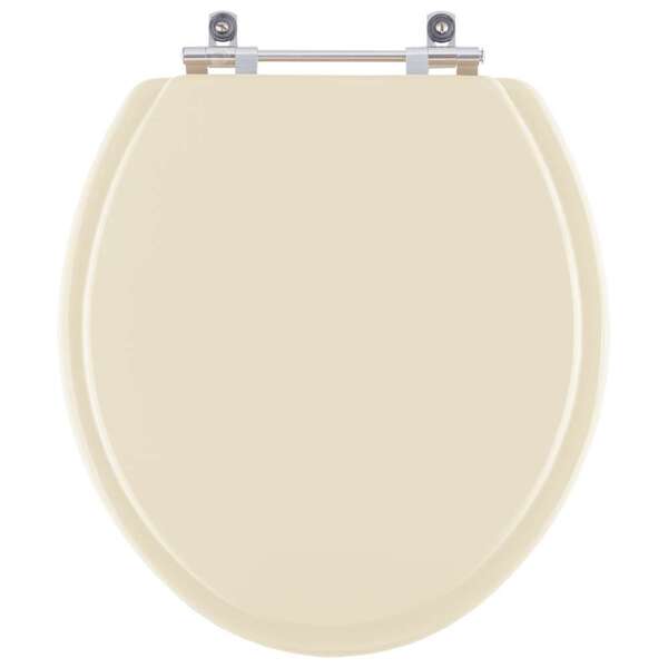 Assento Sanitário Laqueado Oval Para Vaso Incepa Cor Bone ( B