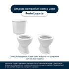 Assento Sanitário Laqueado Porto Preto Para Louça Luzarte