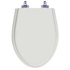 Assento Sanitário Laqueado Soft Close Absolute Sterling Silve