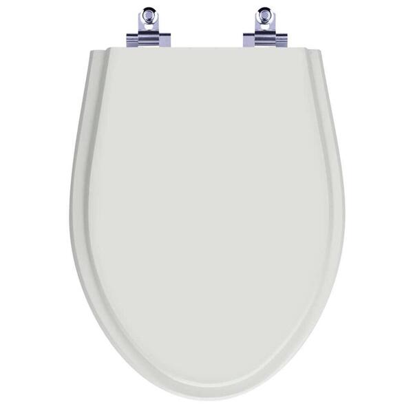 Assento Sanitário Laqueado Soft Close Absolute Sterling Silve