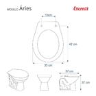 Assento Sanitário Laqueado Soft Close Aries Branco Para Vaso