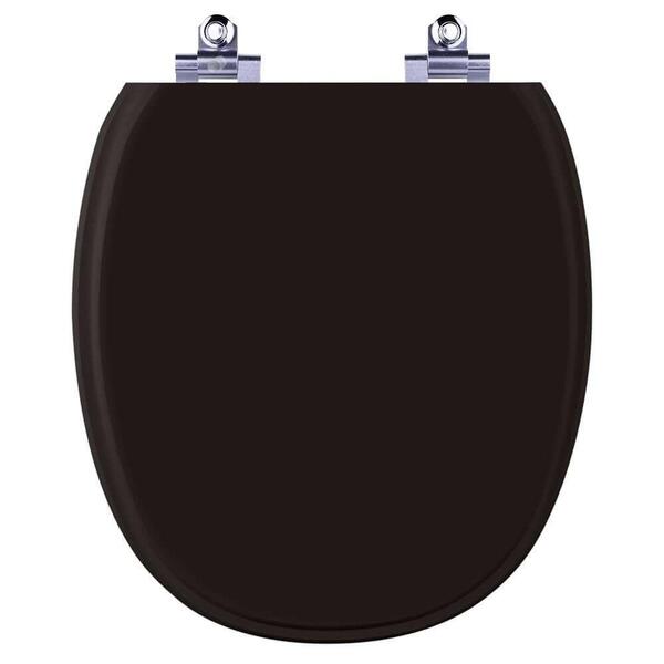Assento Sanitário Laqueado Soft Close Ascot Preto Para Vaso I