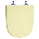 Assento Sanitário Laqueado Soft Close Ezedra Bone (bege) Para