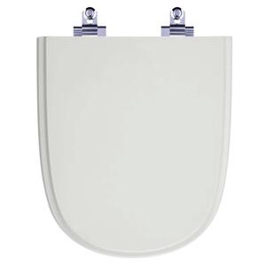 Foto de Assento Sanitário Laqueado Soft Close Ezedra Sterling Silver