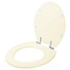 Assento Sanitário Laqueado Soft Close Fiore Biscuit (bege Cla