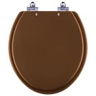 Assento Sanitário Laqueado Soft Close Fiore Ocre (marrom) Par