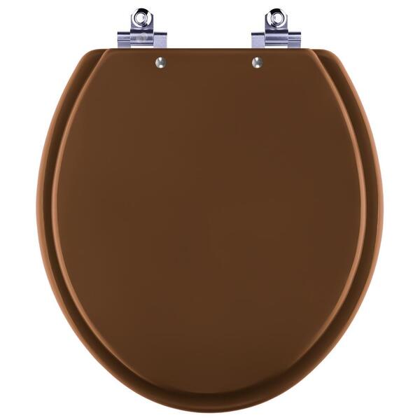 Assento Sanitário Laqueado Soft Close Flamingo Ocre (marrom)