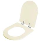 Assento Sanitário Laqueado Soft Close Nuova Creme (bege) Para