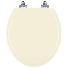 Assento Sanitário Laqueado Soft Close Parati Bege Claro Para