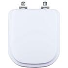 Assento Sanitário Laqueado Soft Close Polo Branco Para Vaso D