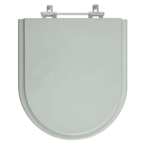 Assento Sanitário Laqueado Soft Close Riviera Agua Marinha Pa