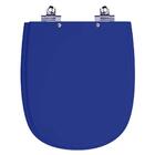Assento Sanitário Laqueado Soft Close Sabatini Azul Para Vaso