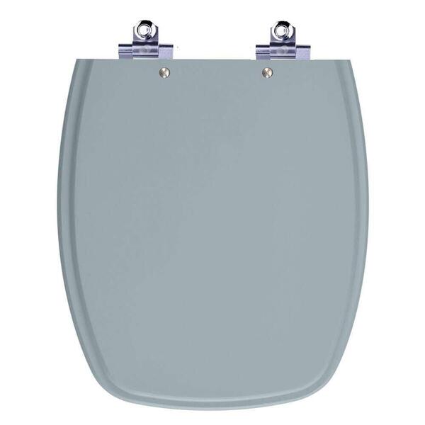 Assento Sanitário Laqueado Soft Close Stylus Cinza Perola Par