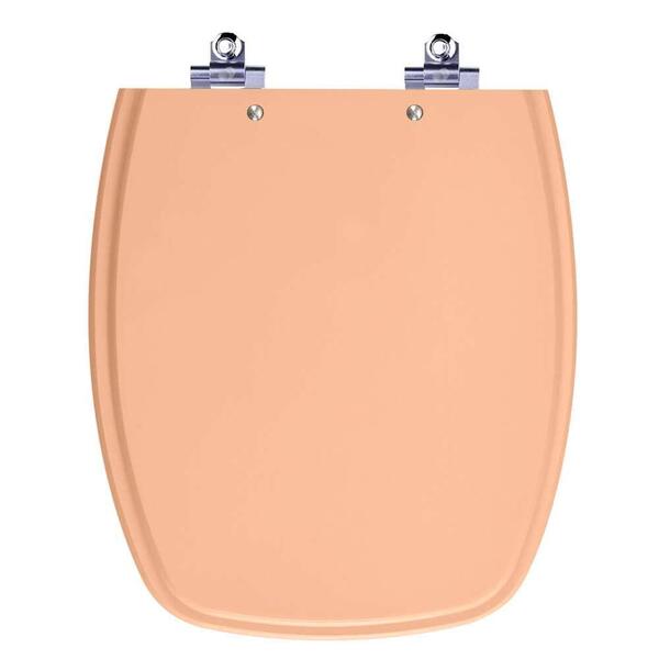 Assento Sanitário Laqueado Soft Close Stylus Pessego 73 Para