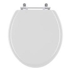 Assento Sanitário Laqueado Universal Cinza Prata