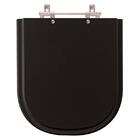 Assento Sanitário Life Preto Para Vaso Celite