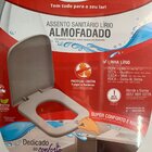 Assento Sanitário Lírio Almofadado Durín