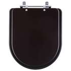 Assento Sanitário Lk Marrom Fosco Para Vaso Deca