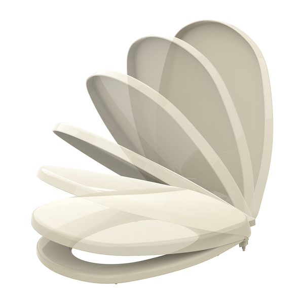 Assento Sanitário Loren One Pp Soft Close Creme