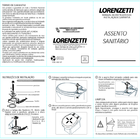 Assento Sanitário Lorenone Pp Branco Lorenzetti