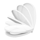 Assento Sanitário Lorenone Pp Soft Close Branco Gelo