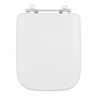 Assento Sanitário Madeira Prata para Vaso  Ideal Standard