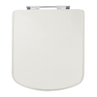 Assento Sanitário Madeira Prata para Vaso  Incepa