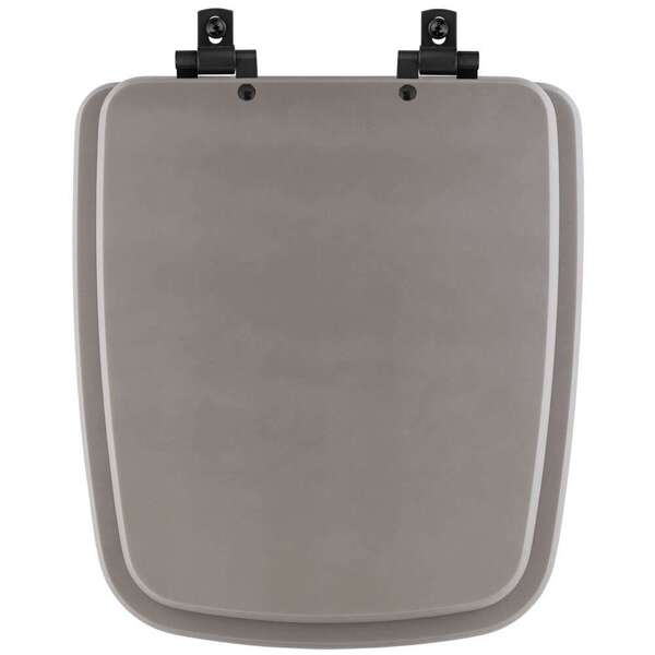 Assento Sanitário Mdf Soft Close Boss Stone (cinza Fosco) Par