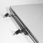 Assento Sanitário Mondiale Celite Aço Cinza Prata