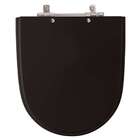 Assento Sanitário Mondiale Preto Para Vaso Celite