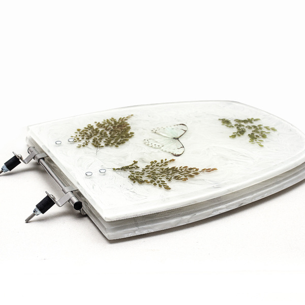 Assento Sanitário Monte Carlo Avenca/borboleta Branco Marm