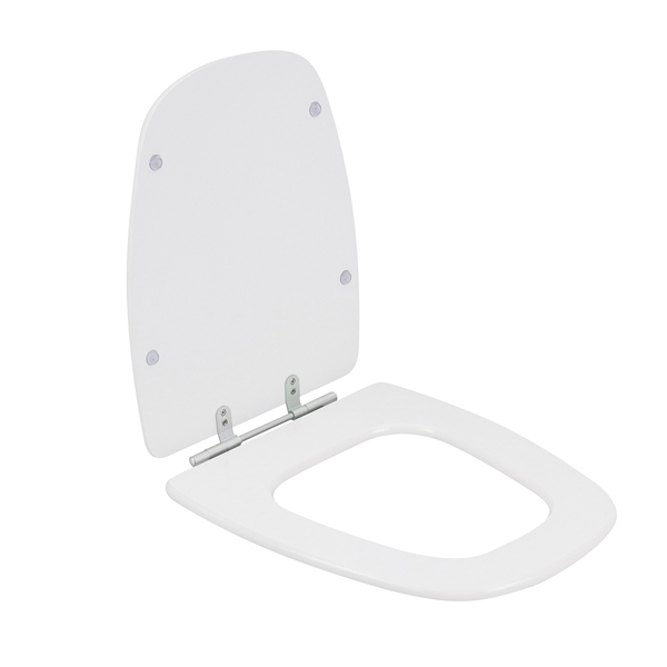 Assento Sanitário Monte Carlo MDF Branco Fechamento Comum Sensea