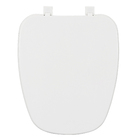 Assento Sanitário Monte Carlo Plástico Gelo Fechamento Comum Deca