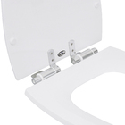 Assento Sanitário Monte Carlo Poliéster Branco Fechamento Suave Policlass