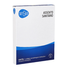 Assento Sanitário Monte Carlo Polipropileno Fechamento Suave Branco Sensea