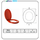 Assento Sanitario Mundial Tradicional Amanco Caramelo