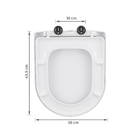 Assento Sanitário Nexo Termofixo Branco Roca