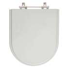 Assento Sanitário Omega Cinza Real Para Vaso Deca