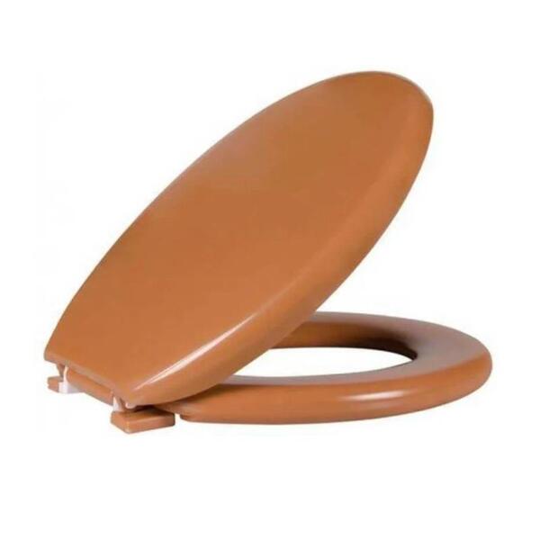 Assento Sanitário Oval Astra Soft Caramelo Tpjas Cm1