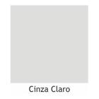 Assento Sanitário Oval Cinza Claro Para Todas Ss Louças