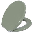 Assento Sanitário Oval Poliuretano Almofadado Astra Oliva