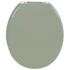 Assento Sanitário Oval Poliuretano Almofadado Astra Oliva