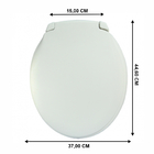 Assento Sanitário Oval Verona Alumasa Branco