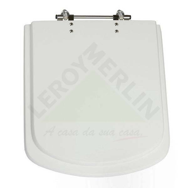 Assento Sanitario Bali Bali Plus Poliester Branco Fechamento