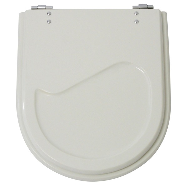 Assento Sanitario Calypso Poliester Biscuit Fechamento Comum