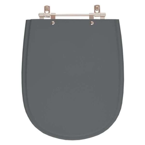 Assento Sanitario Paris Cinza Quartzo Para Vaso Ideal Standard